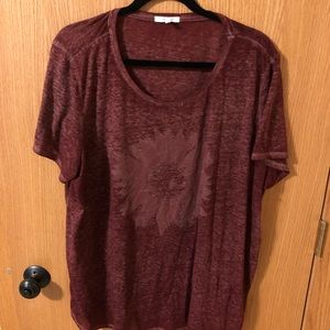 Maurice’s Burnwash Sunflower T-shirt